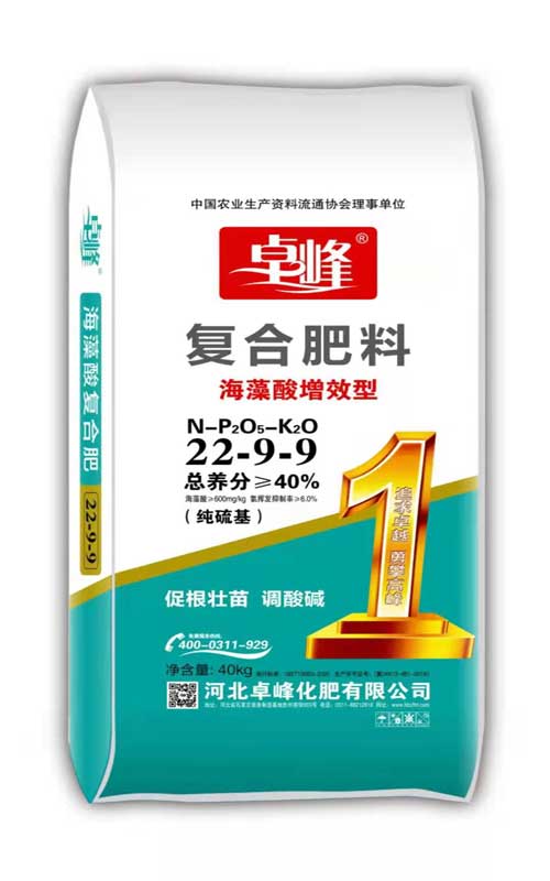 海藻酸sg11xyz丝瓜官网肥22-9-9（纯硫基）